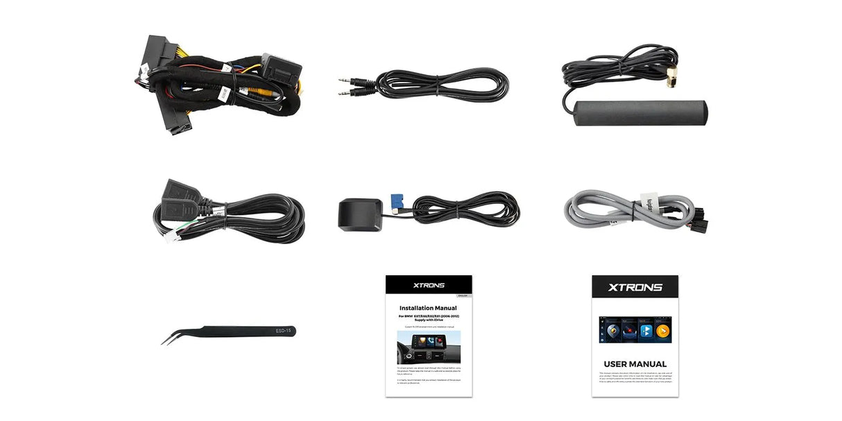 Xtrons 12.3" Head Unit Display Upgrade For BMW 1 Series E8X 2009-2012 (CIC) | 4GB RAM & 64GB ROM