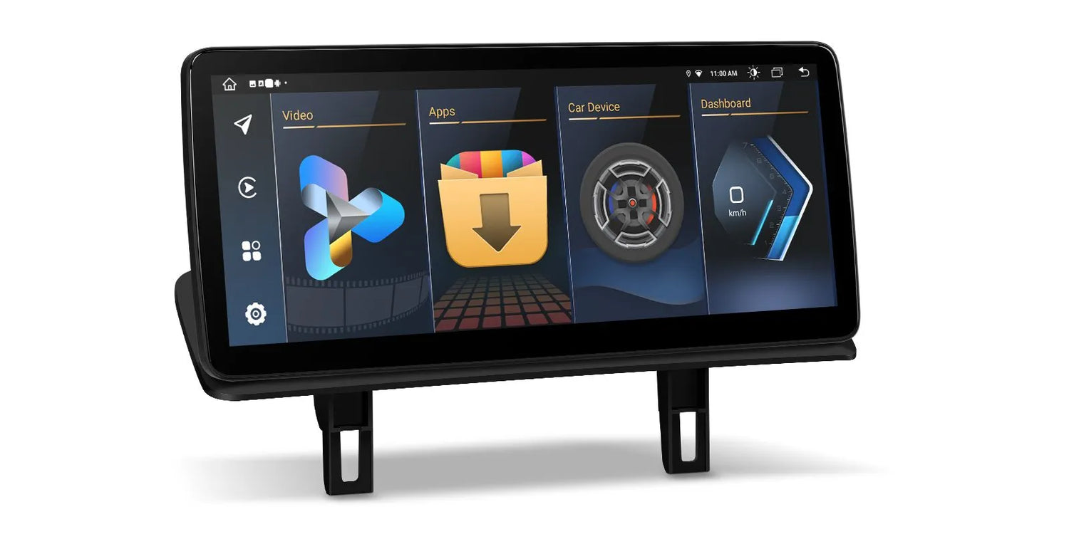 Xtrons 12.3" Head Unit Display Upgrade For BMW 1 Series E8X 2009-2012 (CIC) | 4GB RAM & 64GB ROM