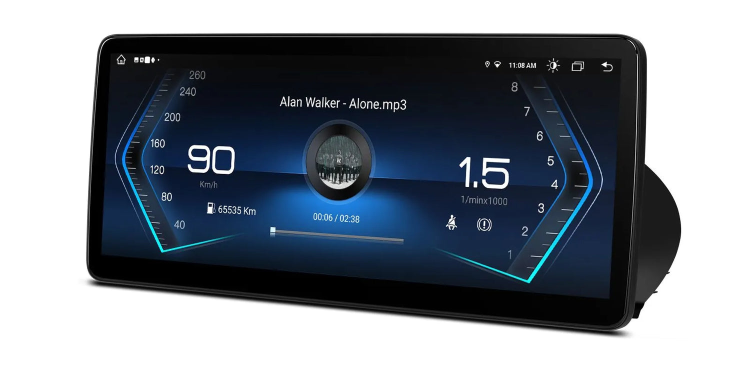Xtrons 12.3" Head Unit Display Upgrade For BMW 3 Series E9X/M3 2008-2012 (CIC) | 4GB RAM & 64GB ROM
