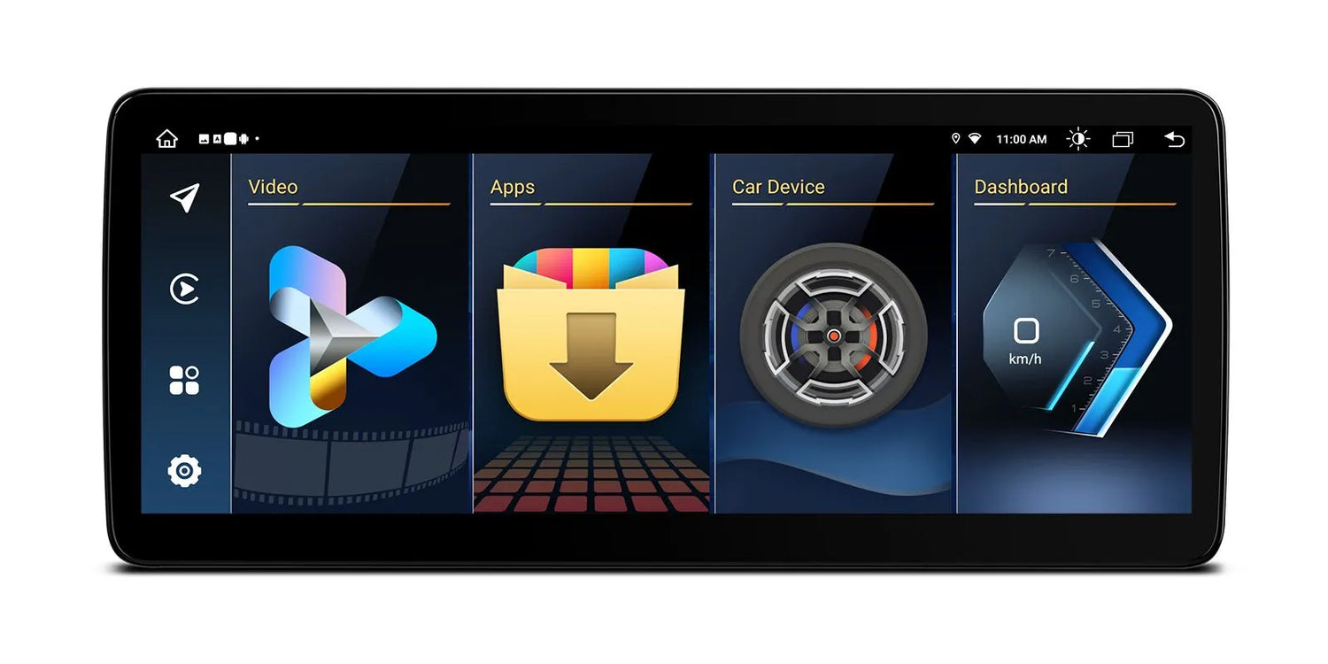 Xtrons 12.3" Head Unit Display Upgrade For BMW 3 Series E9X/M3 2008-2012 (CIC) | 4GB RAM & 64GB ROM
