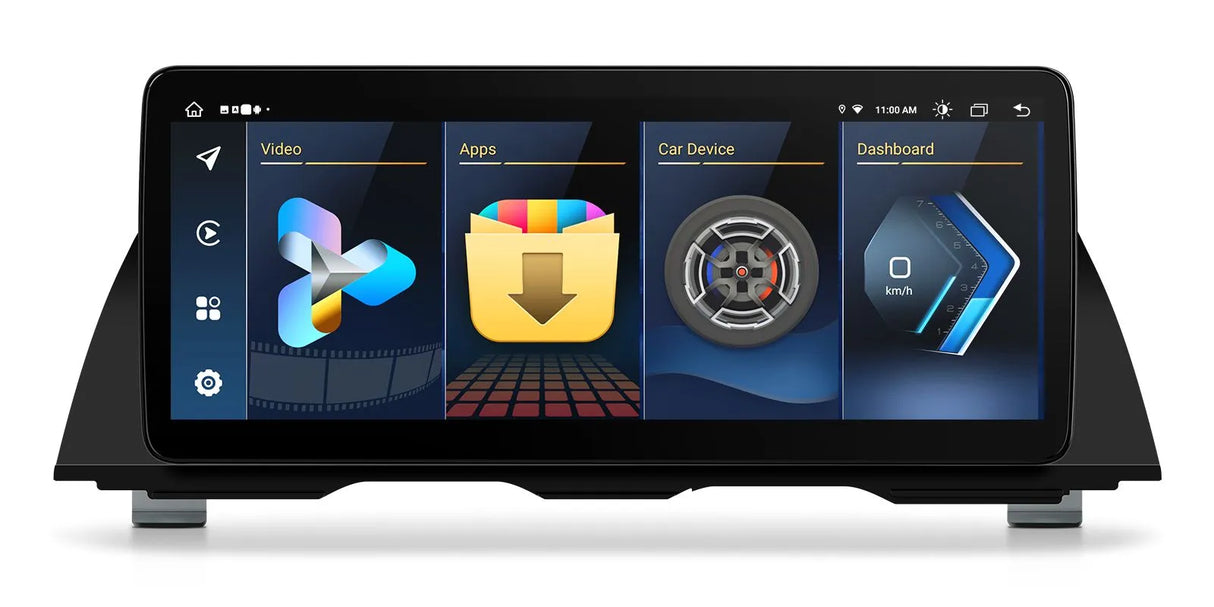 Xtrons 12.3" Head Unit Display Upgrade For BMW 5 Series F10/F11 2011-2012 (CIC) | 4GB RAM & 64GB ROM