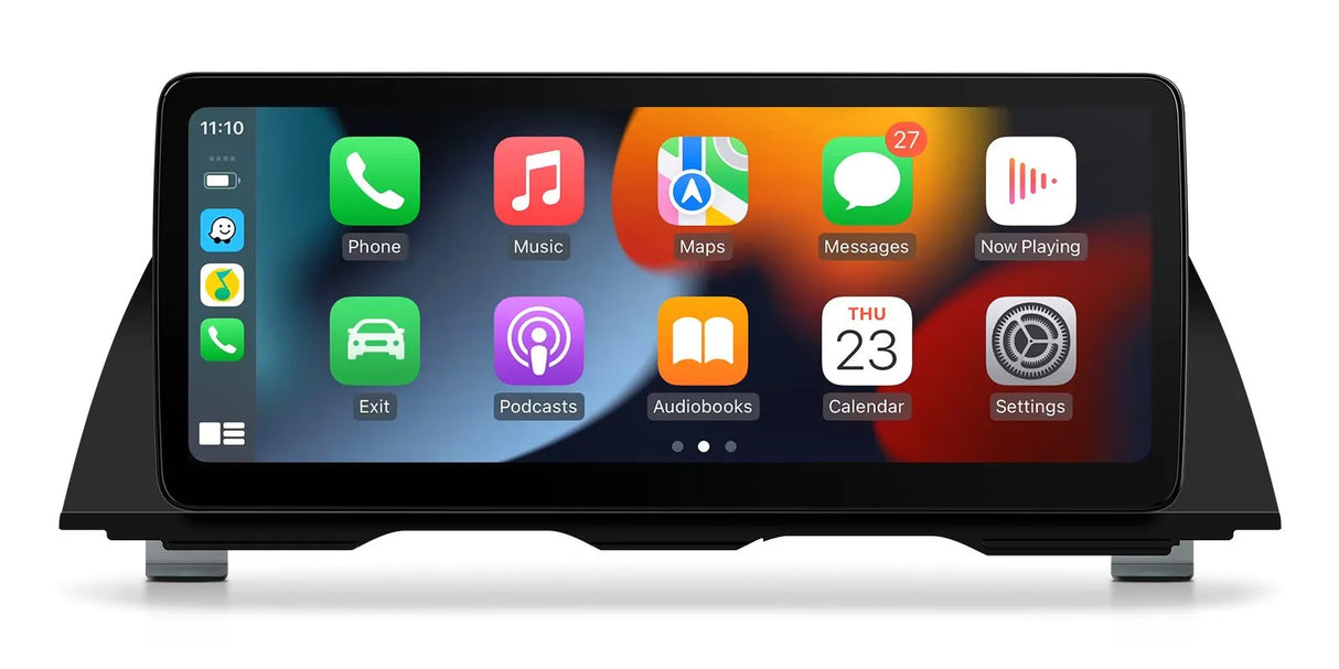 Xtrons 12.3" Head Unit Display Upgrade For BMW 5 Series F10/F11 2011-2012 (CIC) | 4GB RAM & 64GB ROM