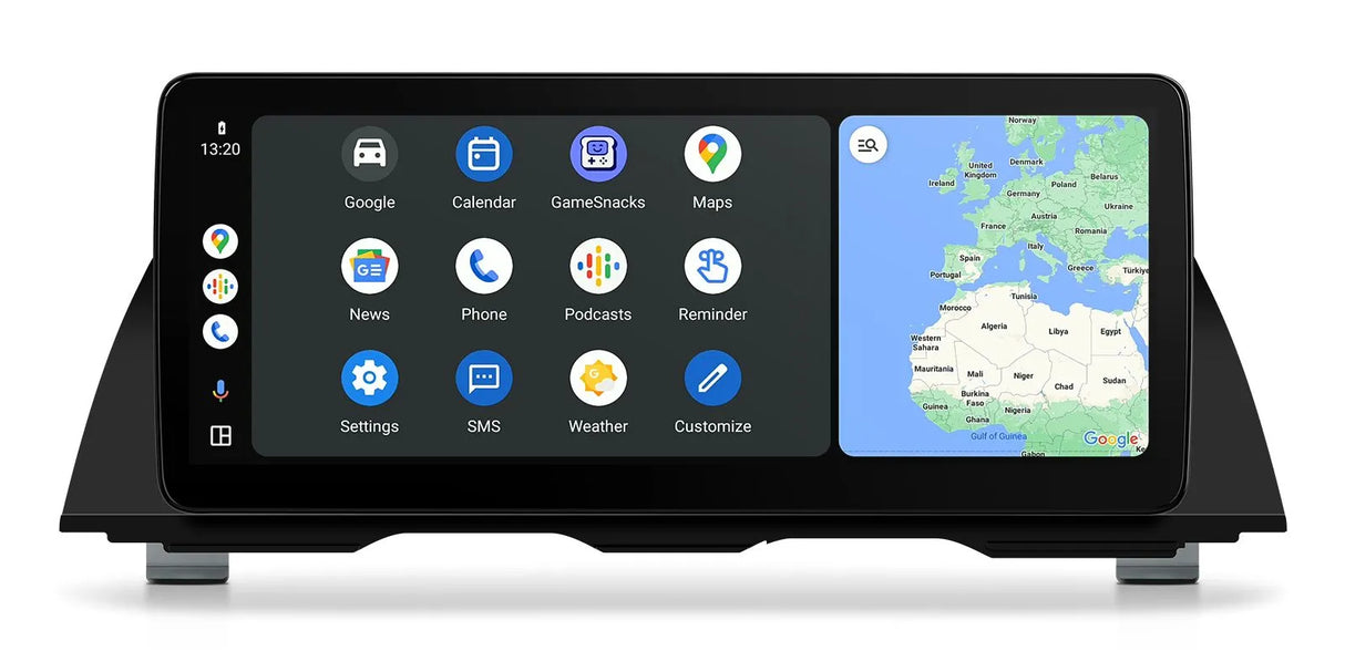 Xtrons 12.3" Head Unit Display Upgrade For BMW 5 Series F10/F11 2011-2012 (CIC) | 4GB RAM & 64GB ROM