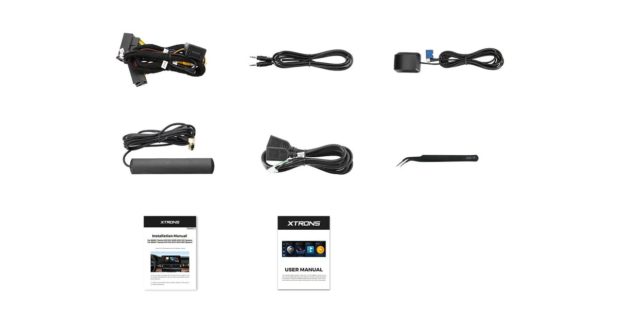 Xtrons 12.3" Head Unit Display Upgrade For BMW 7 Series F01/F02 2009-2012 (CIC) | 4GB RAM & 64GB ROM