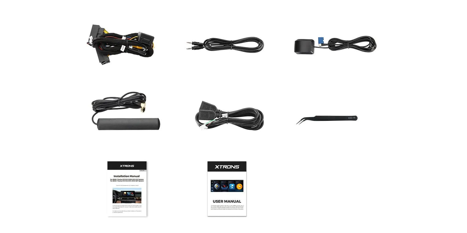 Xtrons 12.3" Head Unit Display Upgrade For BMW 7 Series F01/F02 2009-2012 (CIC) | 4GB RAM & 64GB ROM