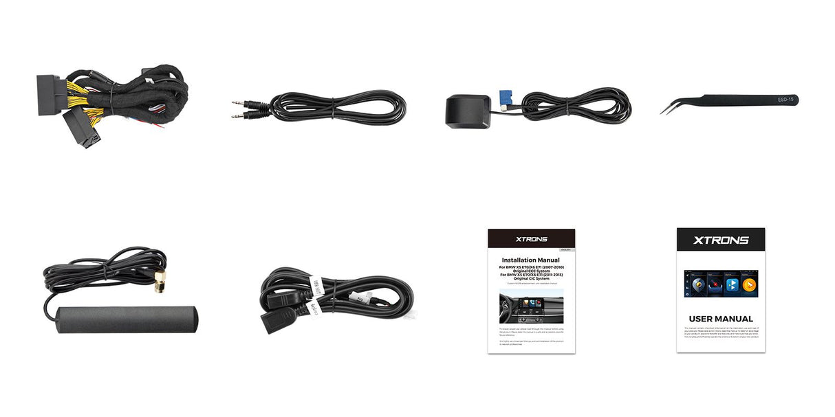 Xtrons 12.3" Head Unit Display Upgrade For BMW X3 F25 2011-2013 (CIC) | 4GB RAM & 64GB ROM