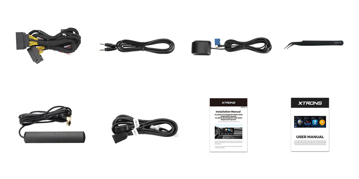 Xtrons 12.3" Head Unit Display Upgrade For BMW X3 F25 2011-2013 (CIC) | 4GB RAM & 64GB ROM