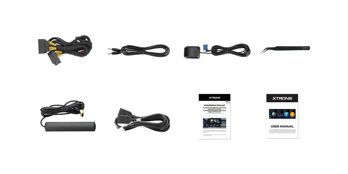 Xtrons 12.3" Head Unit Display Upgrade For BMW X5/X6/M E70/E71 2011-2013 (CIC) | 4GB RAM & 64GB ROM