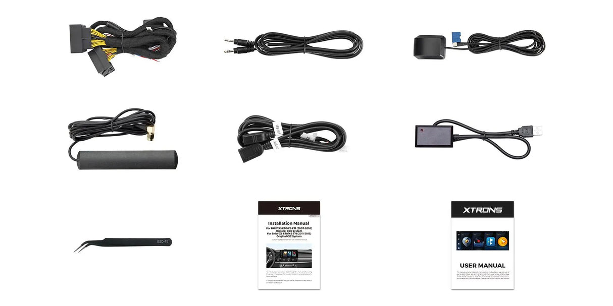 Xtrons 12.3" Head Unit Display Upgrade For BMW X3/X4 F25/F26 2016-2018 (NBT EVO) | 4GB RAM & 64GB