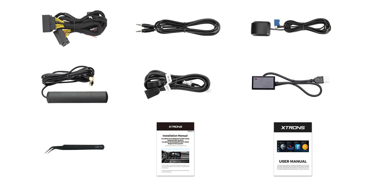 Xtrons 12.3" Head Unit Display Upgrade For BMW X3/X4 F25/F26 2016-2018 (NBT EVO) | 4GB RAM & 64GB