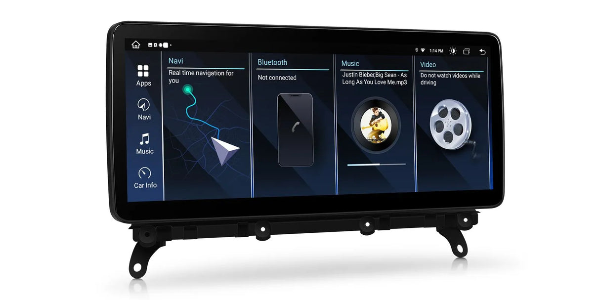 Xtrons 12.3" Head Unit Display Upgrade For BMW X3/X4 F25/F26 2016-2018 (NBT EVO) | 4GB RAM & 64GB