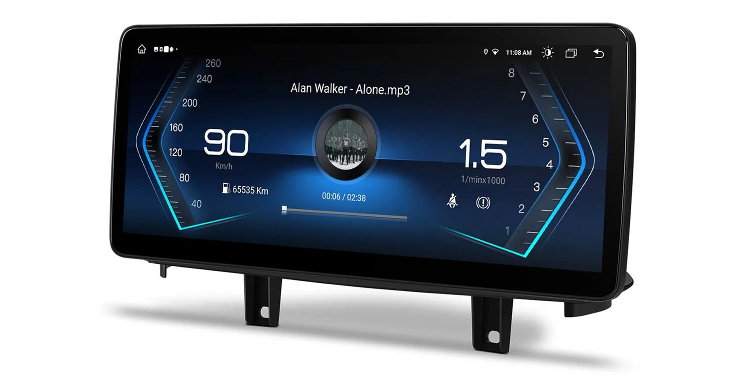 Xtrons 12.3" Head Unit Display Upgrade For BMW X5/X6 X5M/X6M F15/F16 F85/F86 2017-2018 (NBT EVO) | 4GB RAM & 64GB ROM