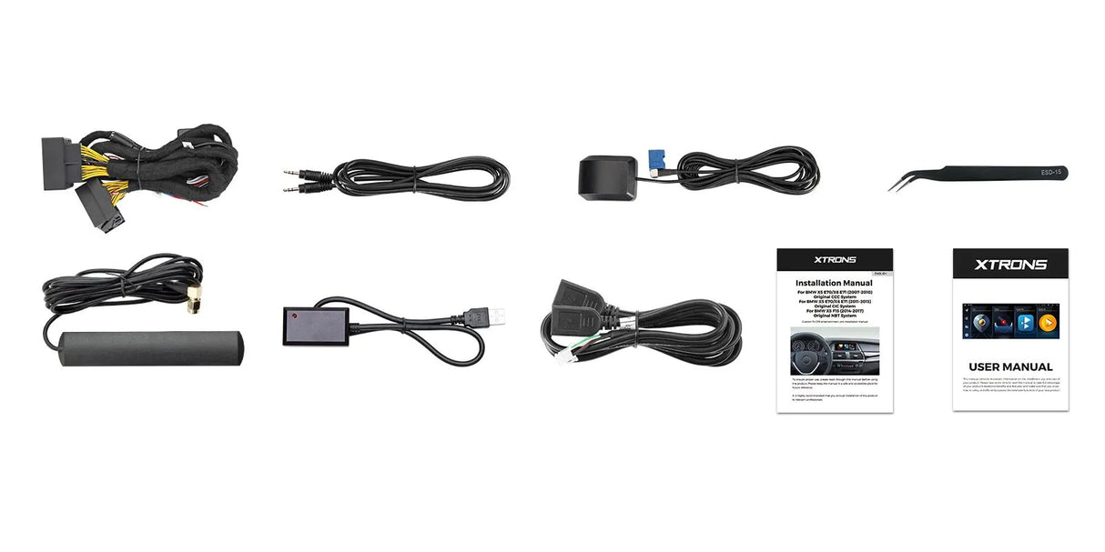 Xtrons 12.3" Head Unit Display Upgrade For BMW X5/X6 X5M/X6M F15/F16 F85/F86 2017-2018 (NBT EVO) | 4GB RAM & 64GB ROM