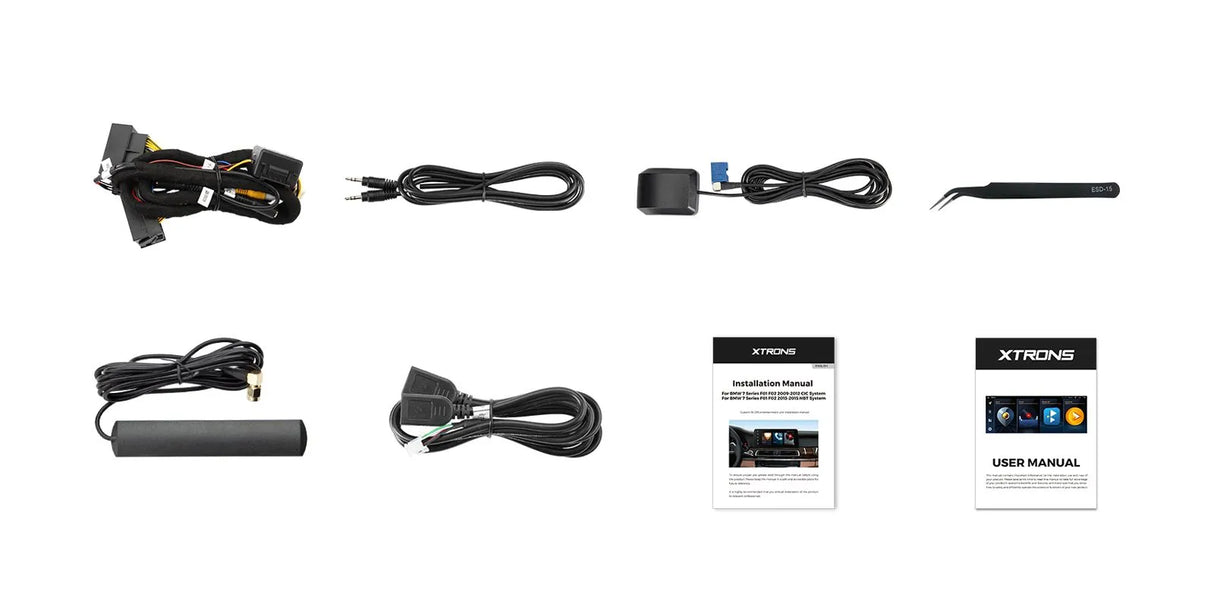 Xtrons 12.3" Head Unit Display Upgrade For BMW 7 Series F01/F02 2013-2015 (NBT) | 4GB RAM & 64GB ROM