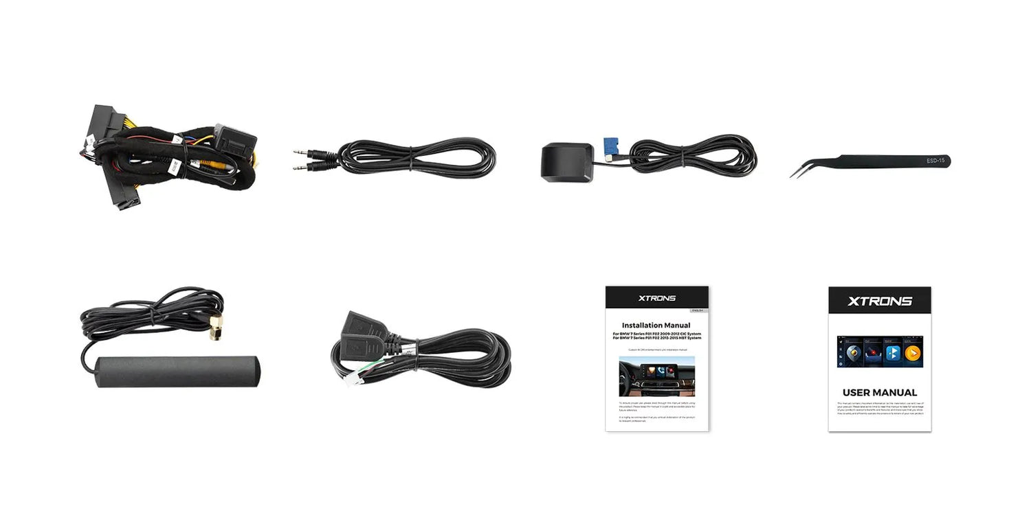 Xtrons 12.3" Head Unit Display Upgrade For BMW 7 Series F01/F02 2013-2015 (NBT) | 4GB RAM & 64GB ROM