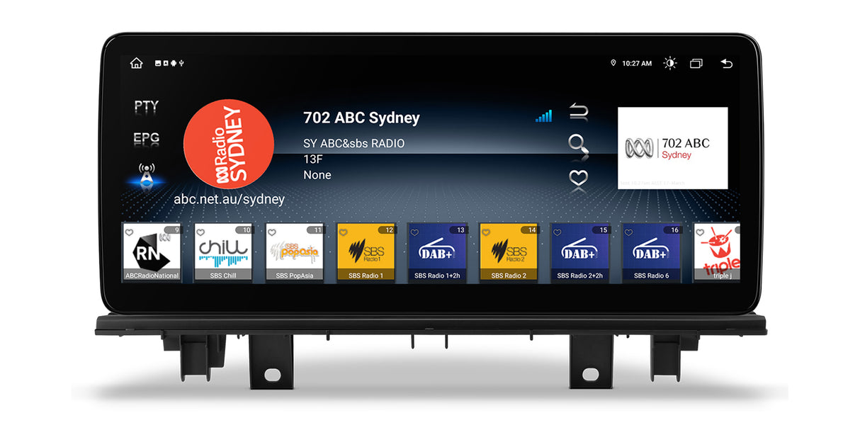 Xtrons 12.3" Head Unit Display Upgrade For BMW X1 F48 2018+ (NBT EVO) | 4GB RAM & 64GB ROM (Copy)