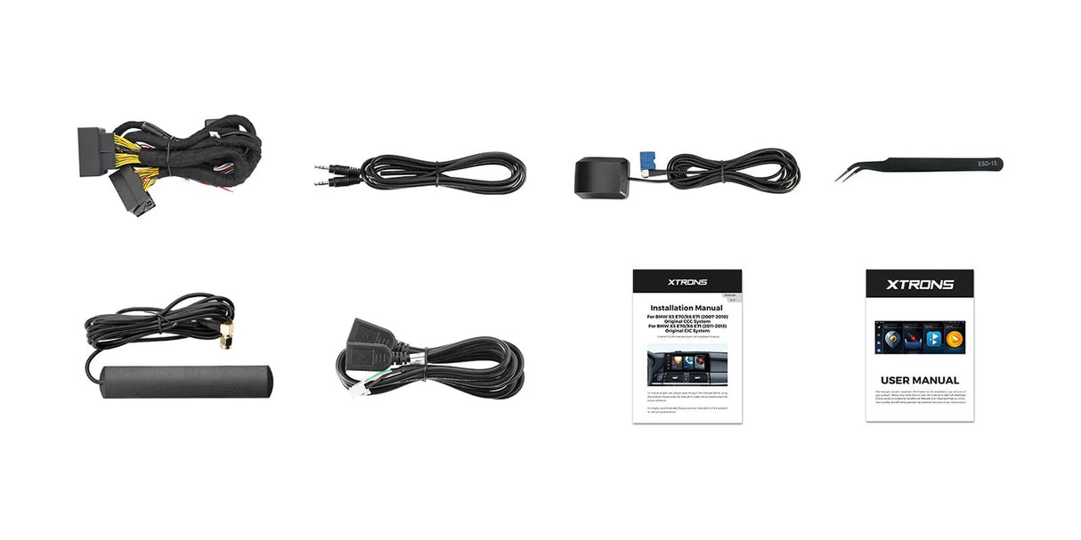 Xtrons 12.3" Head Unit Display Upgrade For BMW X5/X6 X5M/X6M F15/F16 F85/F86 2014-2017 (NBT) | 4GB RAM & 64GB ROM