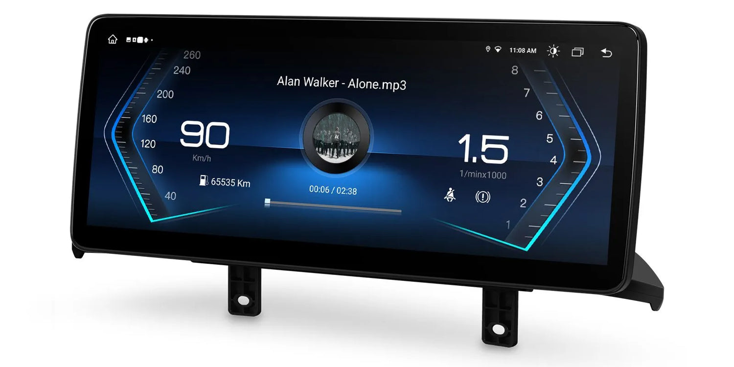 Xtrons 12.3" Head Unit Display Upgrade For BMW 1/2 Series F20/F21/F22/F23 2011-2017 (NBT) | 4GB RAM & 64GB ROM