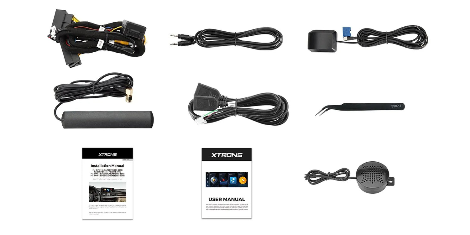 Xtrons 12.3" Head Unit Display Upgrade For BMW 1/2 Series F20/F21/F22/F23 2011-2017 (NBT) | 4GB RAM & 64GB ROM