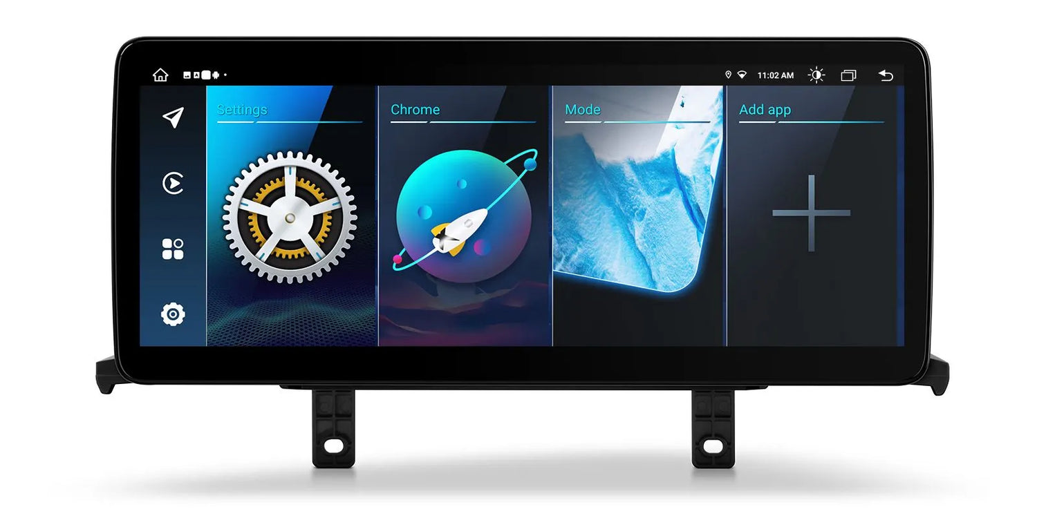 Xtrons 12.3" Head Unit Display Upgrade For BMW 1/2 Series F20/F21/F22/F23 2011-2017 (NBT) | 4GB RAM & 64GB ROM