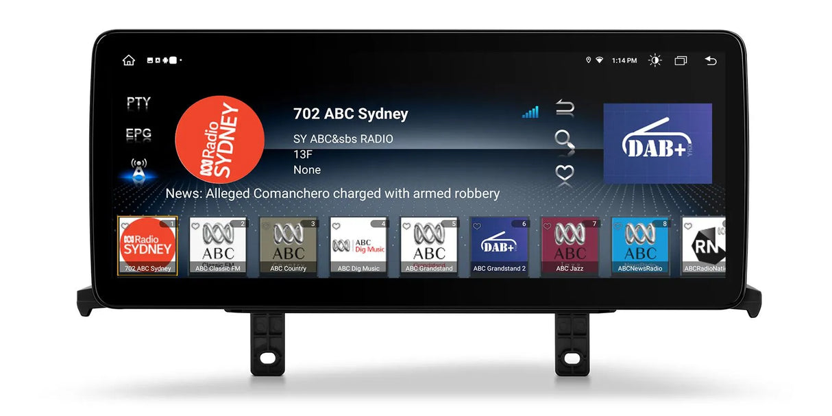 Xtrons 12.3" Head Unit Display Upgrade For BMW 1/2 Series F20/F21/F22/F23 2011-2017 (NBT) | 4GB RAM & 64GB ROM