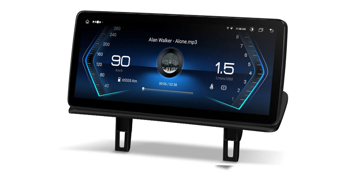 Xtrons 12.3" Head Unit Display Upgrade For BMW 1 Series E8X 2006-2012 (No Original Display) | 4GB RAM & 64GB ROM