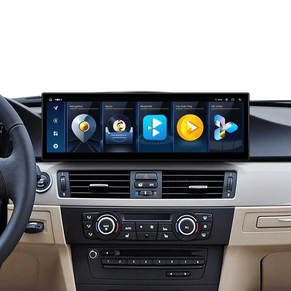 Xtrons 14.9" Head Unit Display Upgrade For BMW 3 Series/M3 E9X 2009-2012 (CIC)