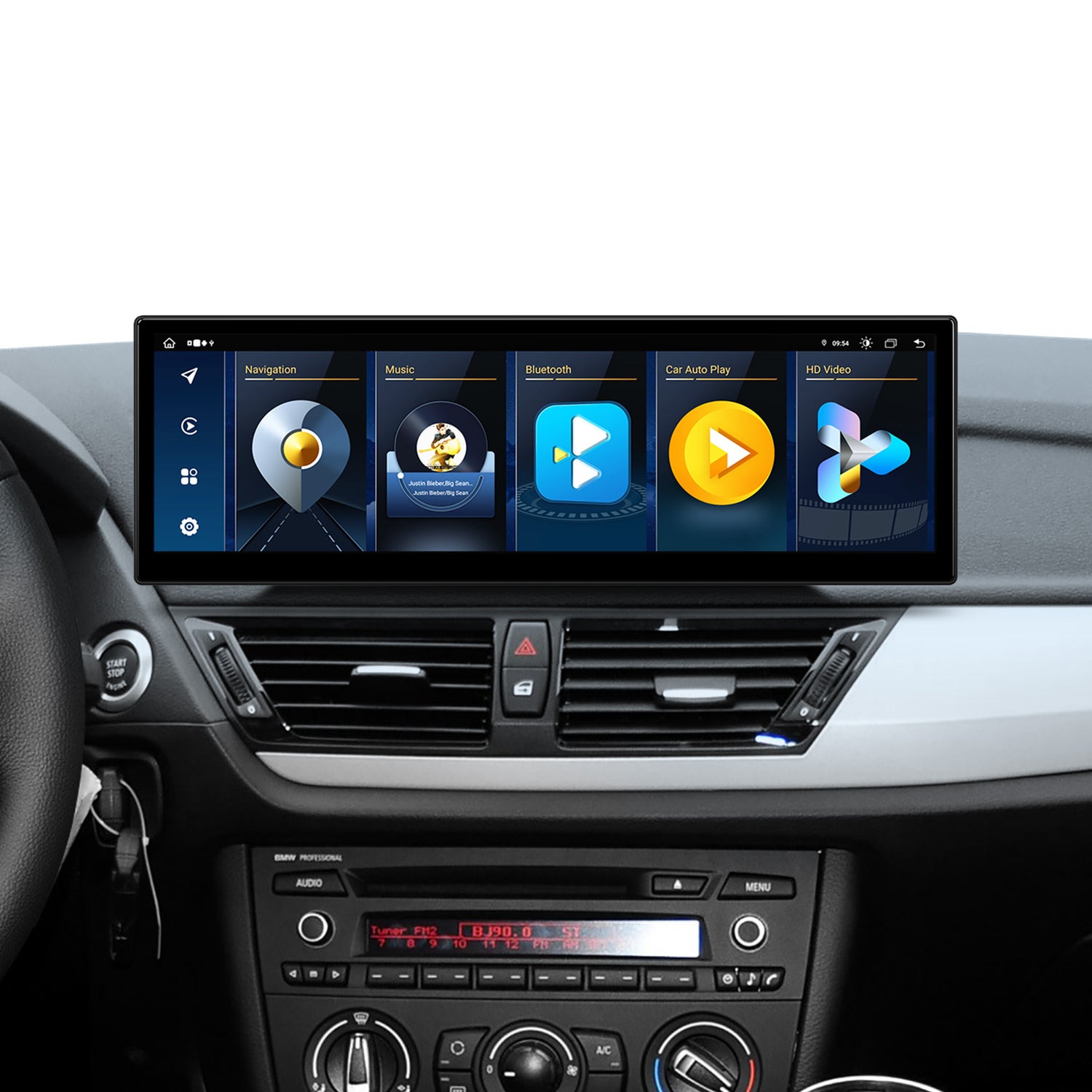 Xtrons 14.9" Head Unit Display Upgrade For BMW X1 E84 2009-2015 (No Original Display)