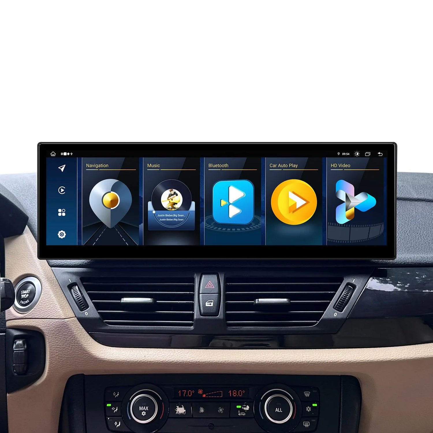 Xtrons 14.9" Head Unit Display Upgrade For BMW X1 E84 2009-2015 (CIC)