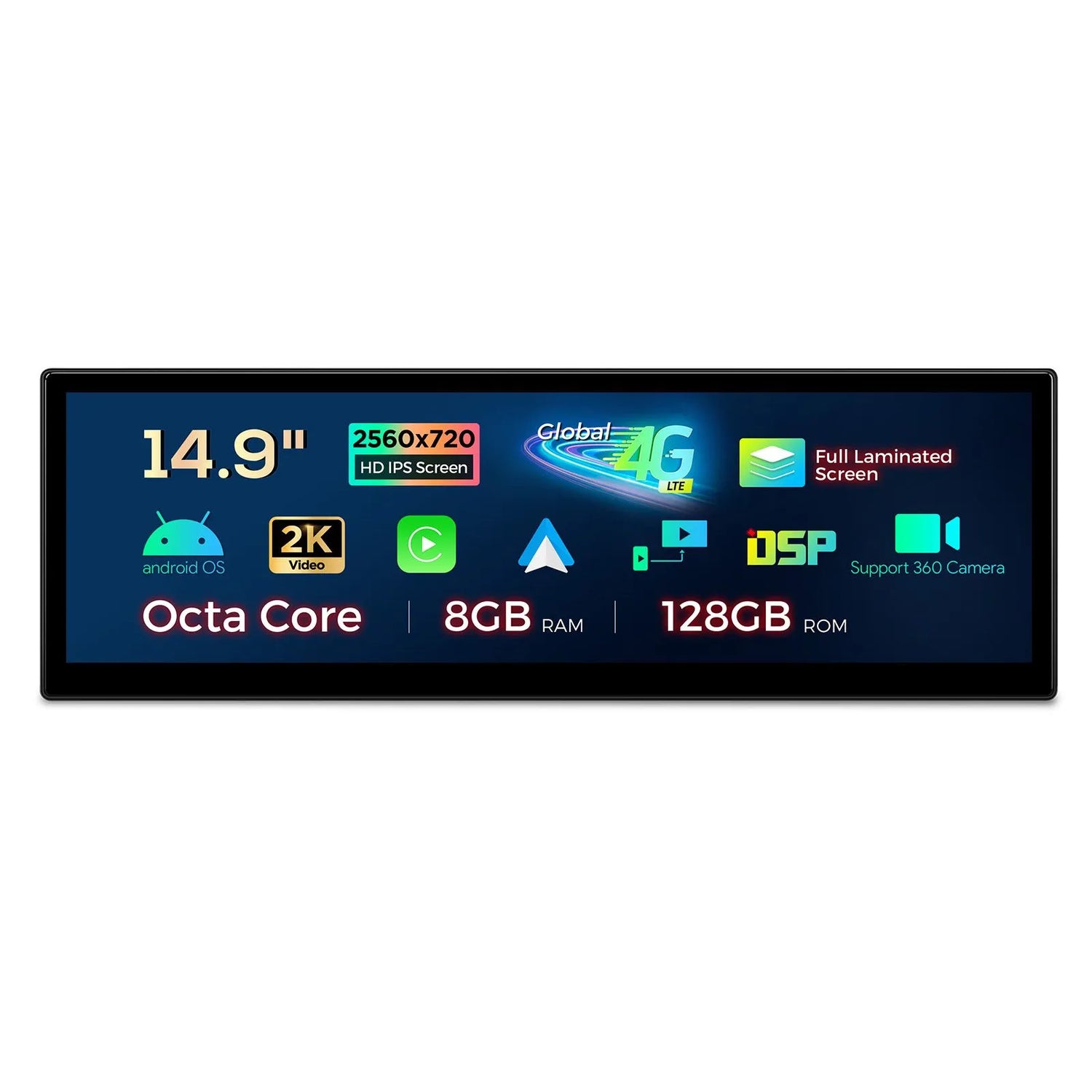 Xtrons 14.9" Head Unit Display Upgrade For BMW X1 E84 2009-2015 (CIC)