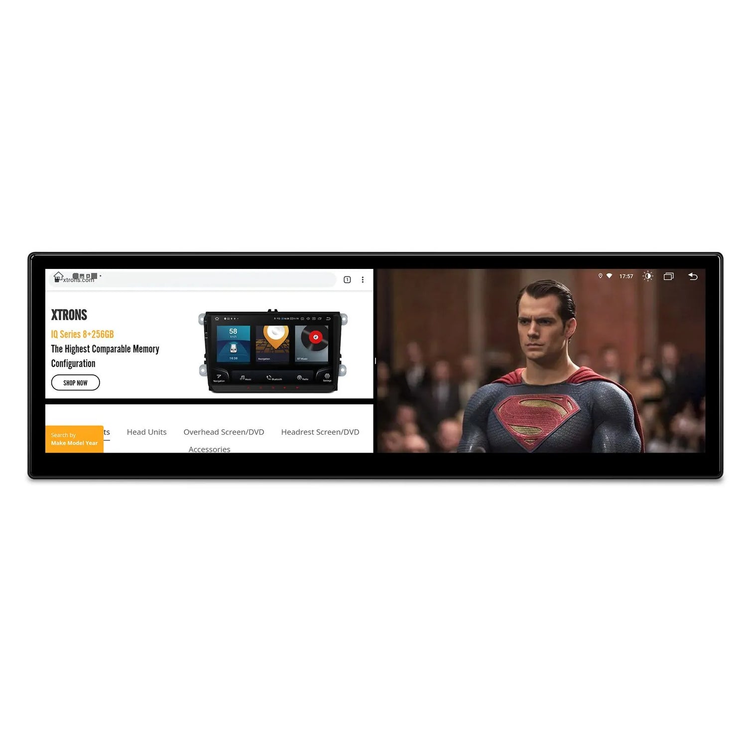 Xtrons 14.9" Head Unit Display Upgrade For BMW X1 E84 2009-2015 (CIC)