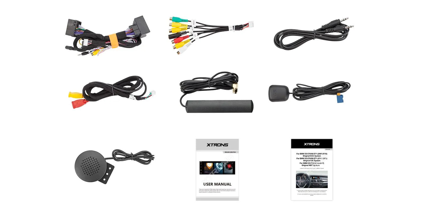 Xtrons Head Unit for 07-10 BMW X5/X6 E70/E71 | CIC | Octa-Core | 6GB Ram/128GB Rom |