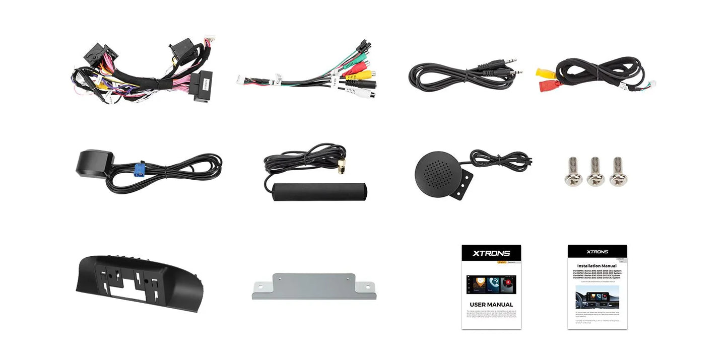 Xtrons Head Unit For BMW 3 Series E9X 2004-2008 (CCC) | Android 12 | Octa-Core | 8GB + 128GB ROM |