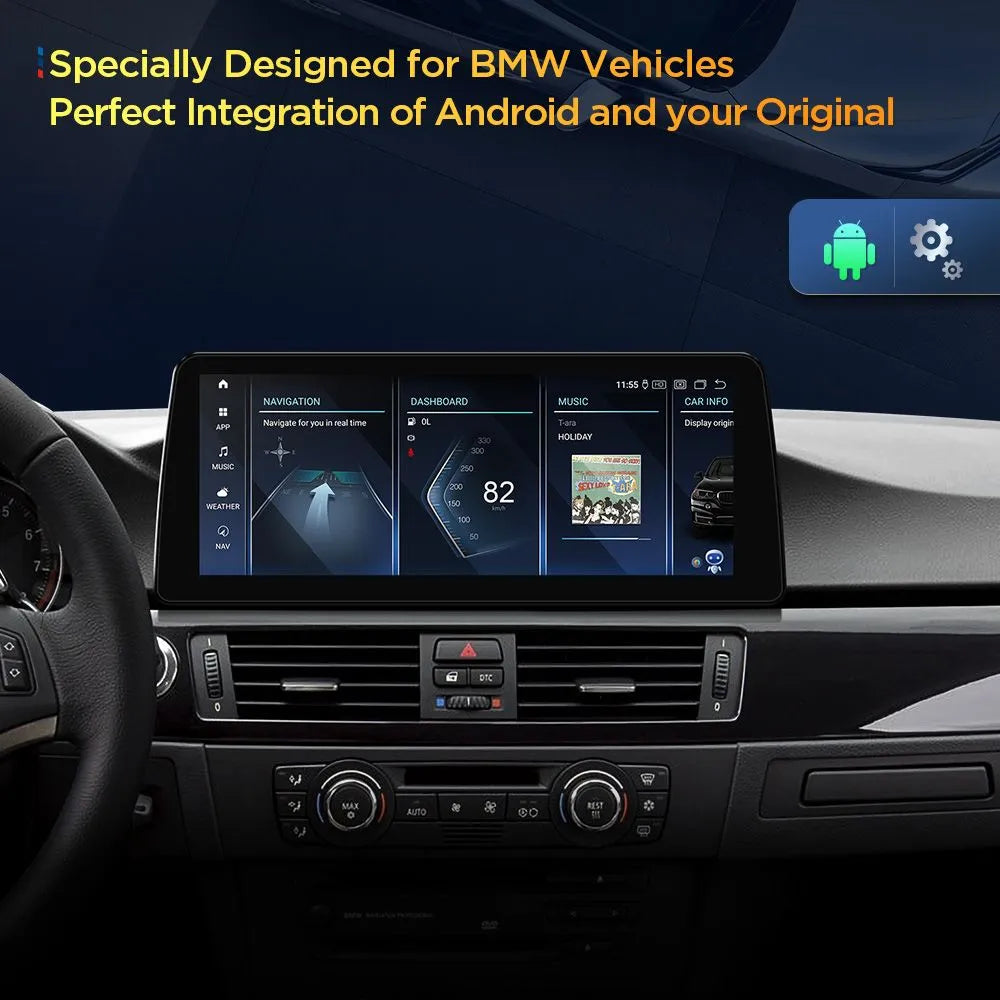 Xtrons Head Unit For BMW 3 Series E9X 2004-2008 (CCC) | Android 12 | Octa-Core | 8GB + 128GB ROM |