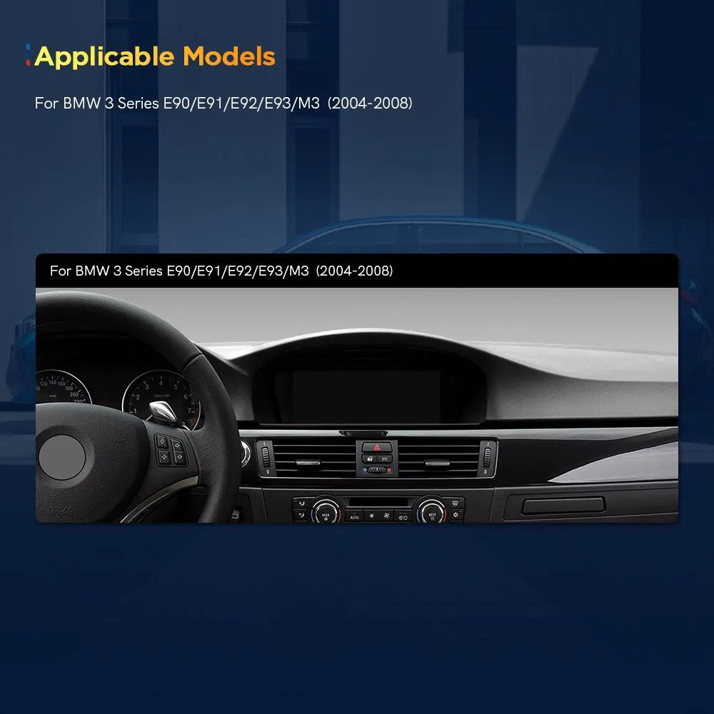 Xtrons Head Unit For BMW 3 Series E9X 2004-2008 (CCC) | Android 12 | Octa-Core | 8GB + 128GB ROM |