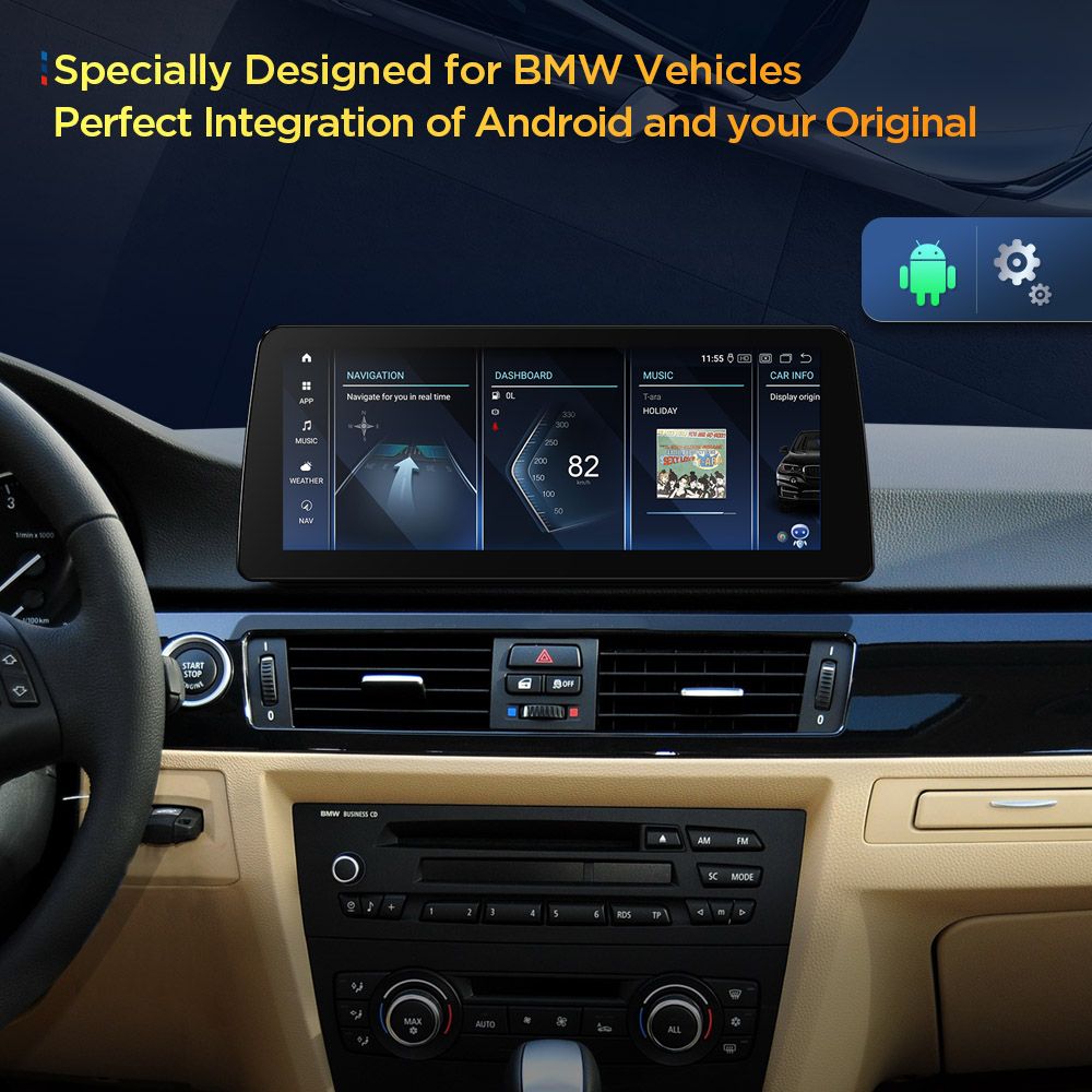 Xtrons Head Unit For BMW 3 Series E9X 2008-2012 | Fully Laminated | 8GB + 128GB ROM | No Original Display |