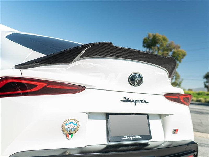 RW Toyota Supra A90 2020+ Carbon Fiber Trunk Spoiler