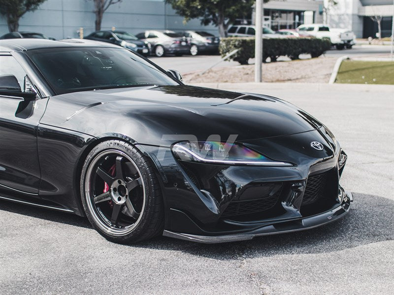 RW Carbon A90/A91 Toyota Supra Suvneer CF Front Lip Spoiler