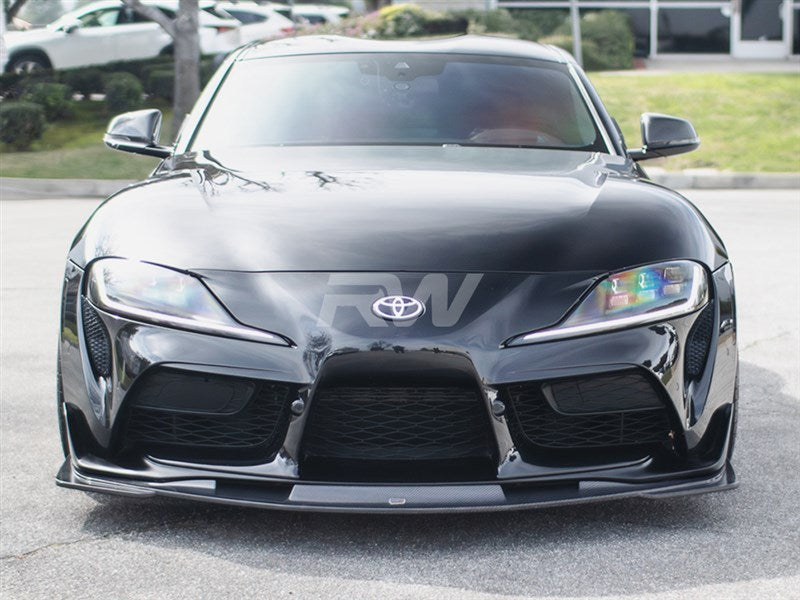 RW Carbon A90/A91 Toyota Supra Suvneer CF Front Lip Spoiler