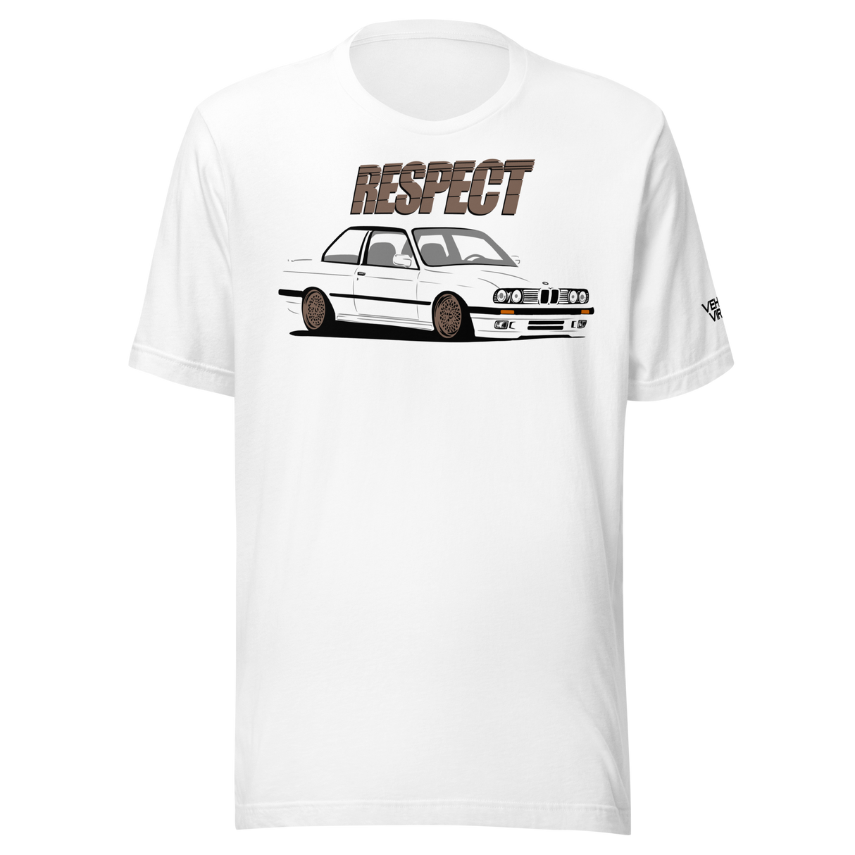 BMW E30 Respect T-Shirt (White)