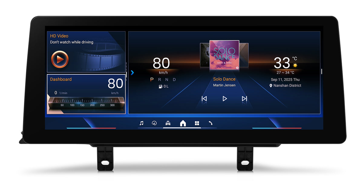 Xtrons 12.3" Head Unit Display Upgrade For BMW F3X 3/4 Series & F8X M3/M4 2013-2016 (NBT) | 6GB RAM & 64GB ROM