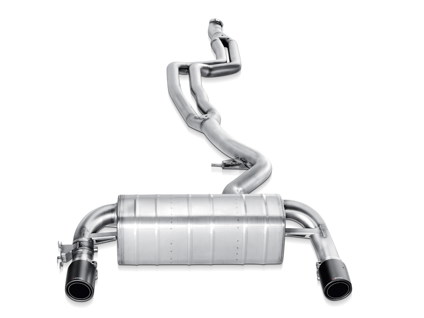 Akrapovic 12-15 BMW 335i (F30 F31) Cat Back Exhaust w/ Carbon Tips