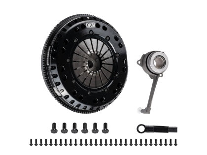 DKM Clutch kit for BMW E34/ E36/ E39/ E46/ Z3 Twin Disc Clutch w/Steel Flywheel (660 ft/lbs. Torque)