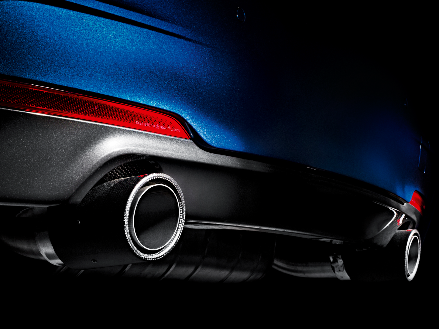 Akrapovic 12-15 BMW 335i (F30 F31) Cat Back Exhaust w/ Carbon Tips