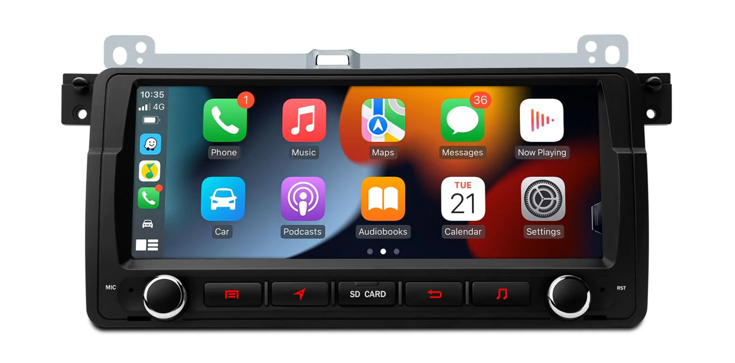 Xtrons 8.8'' Head Unit Display Upgrade For BMW 3 series/M3 E46 1998-2006 | 4GB RAM & 64GB ROM