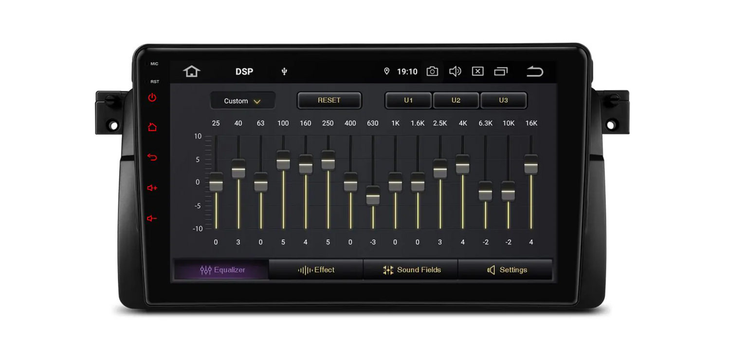 Xtrons 9'' Head Unit Display Upgrade For BMW 3 Series/M3 E46 1998-2006 | 6GB RAM & 128GB ROM