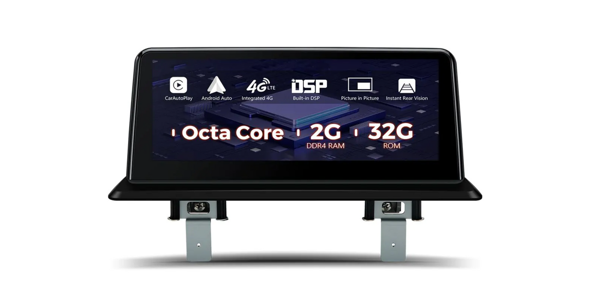 Xtrons 10.25" Head Unit Display Upgrade For BMW 1 Series E8X 2006-2012 (CCC) | 2GB RAM & 64GB ROM