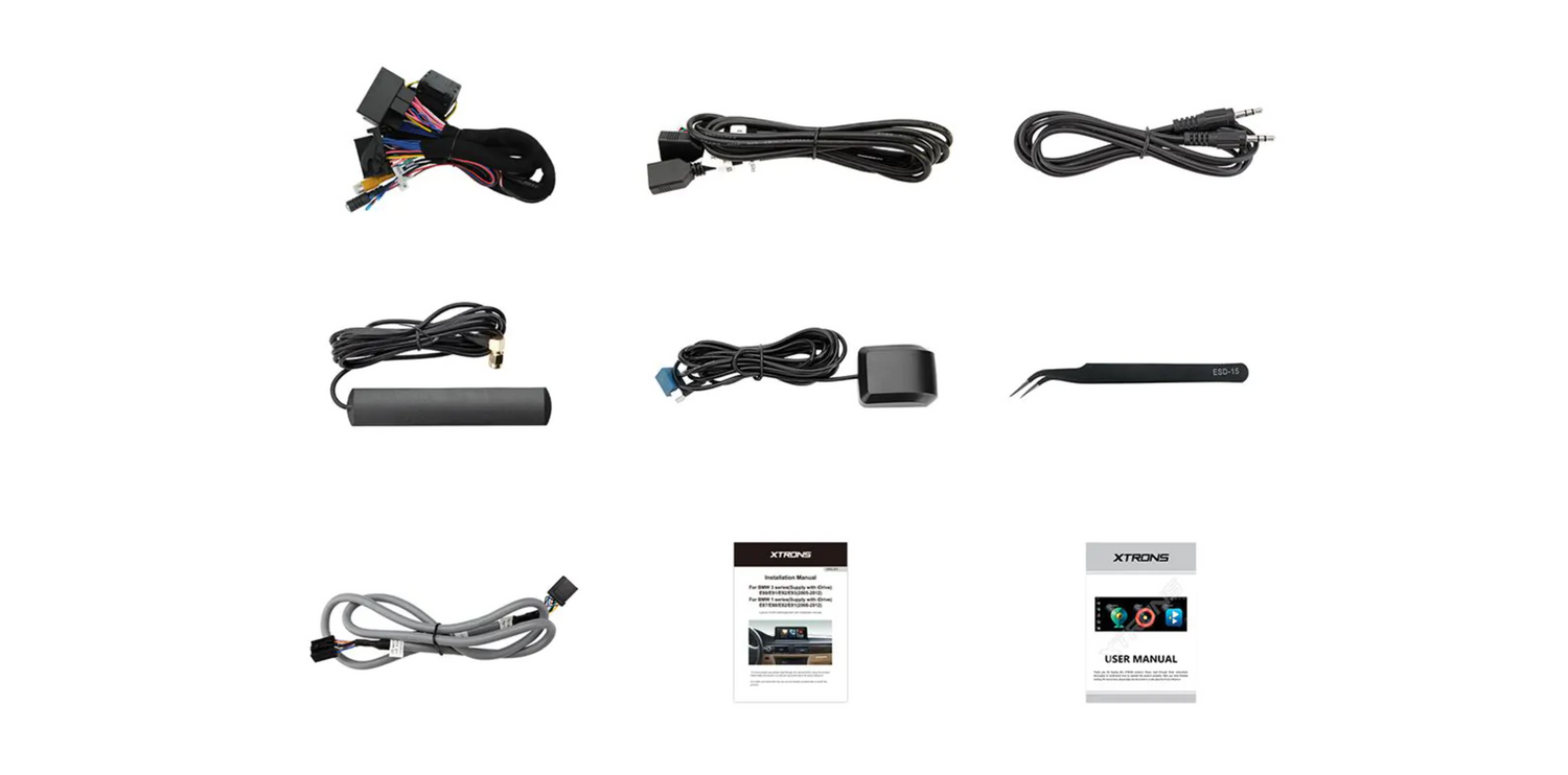 Xtrons 10.25" Head Unit Display Upgrade For BMW 1 Series E8X 2006-2012 (CCC) | 2GB RAM & 64GB ROM