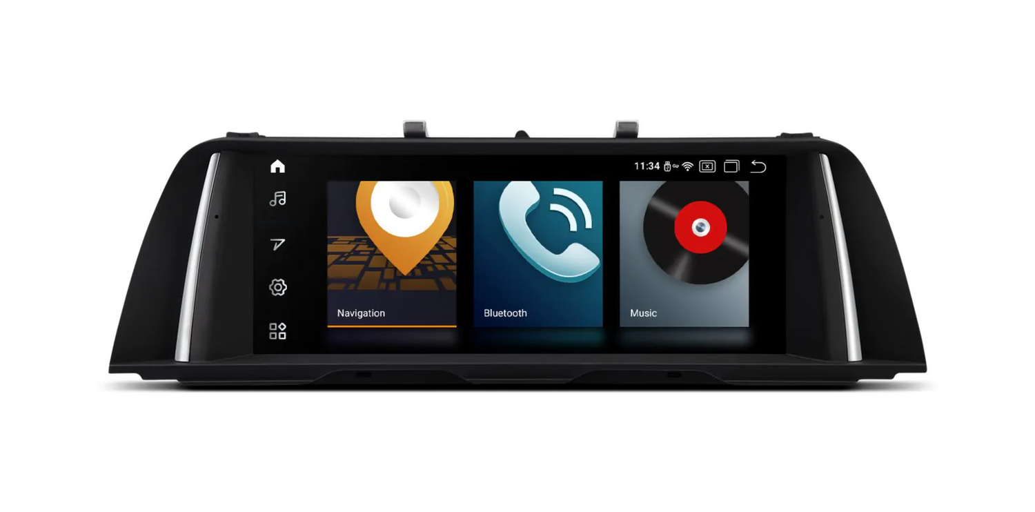 Xtrons 10.25" Head Unit Display Upgrade For BMW 5 Series/M5 F10 2013-2016 (NBT) | 4GB RAM & 64GB ROM