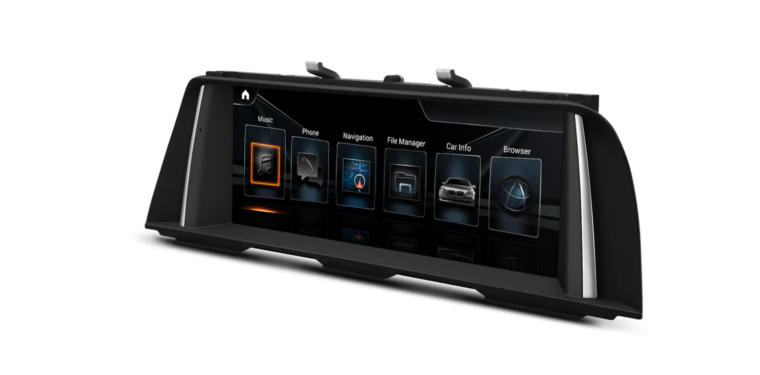 Xtrons 10.25" Head Unit Display Upgrade For BMW 5 Series/M5 F10 2013-2016 (NBT) | 4GB RAM & 64GB ROM